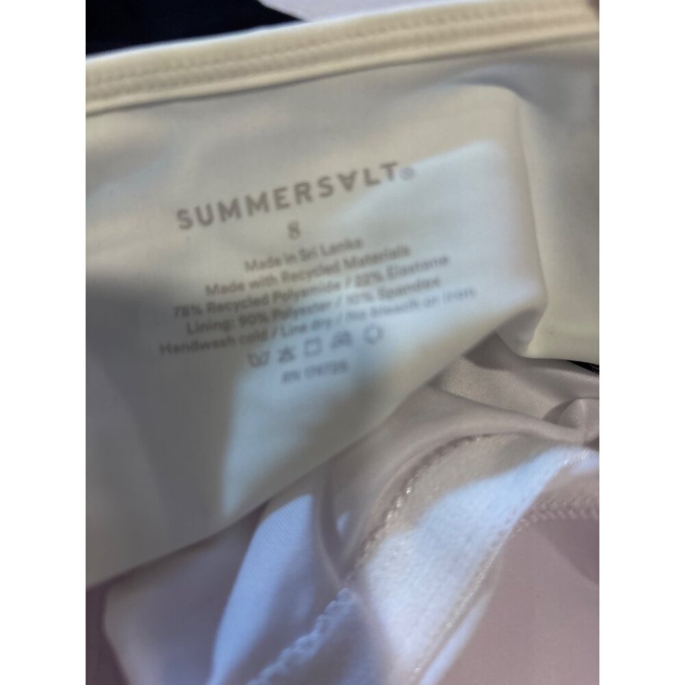 Summersalt Halter Black & White One-Piece, new with tags - Picture 10 of 10